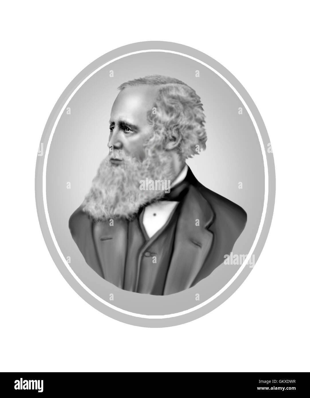 James Clerk Maxwell, 1831-1879, Physicist Stock Photo