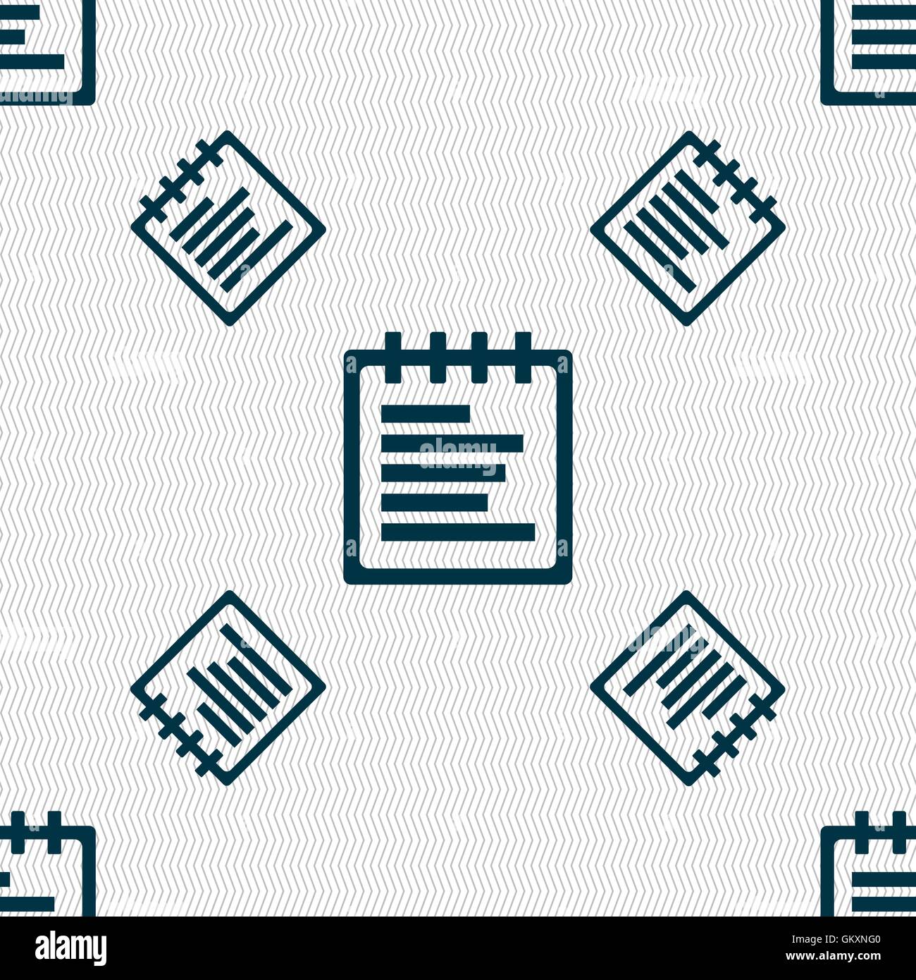 Notepad icon hi-res stock photography and images - Alamy