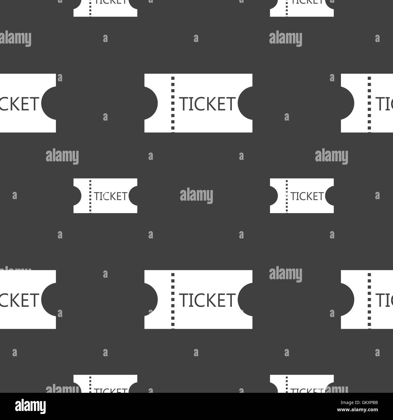 Old cinema ticket Black and White Stock Photos & Images - Alamy
