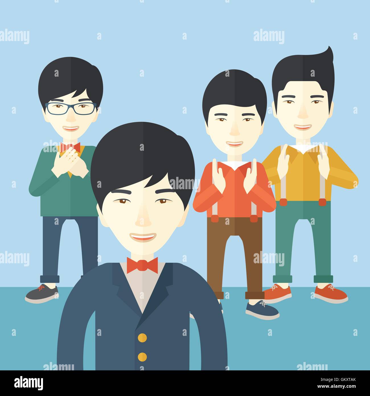 Cartoon illustration boss thinking hi res stock photography and images Page 2 Alamy