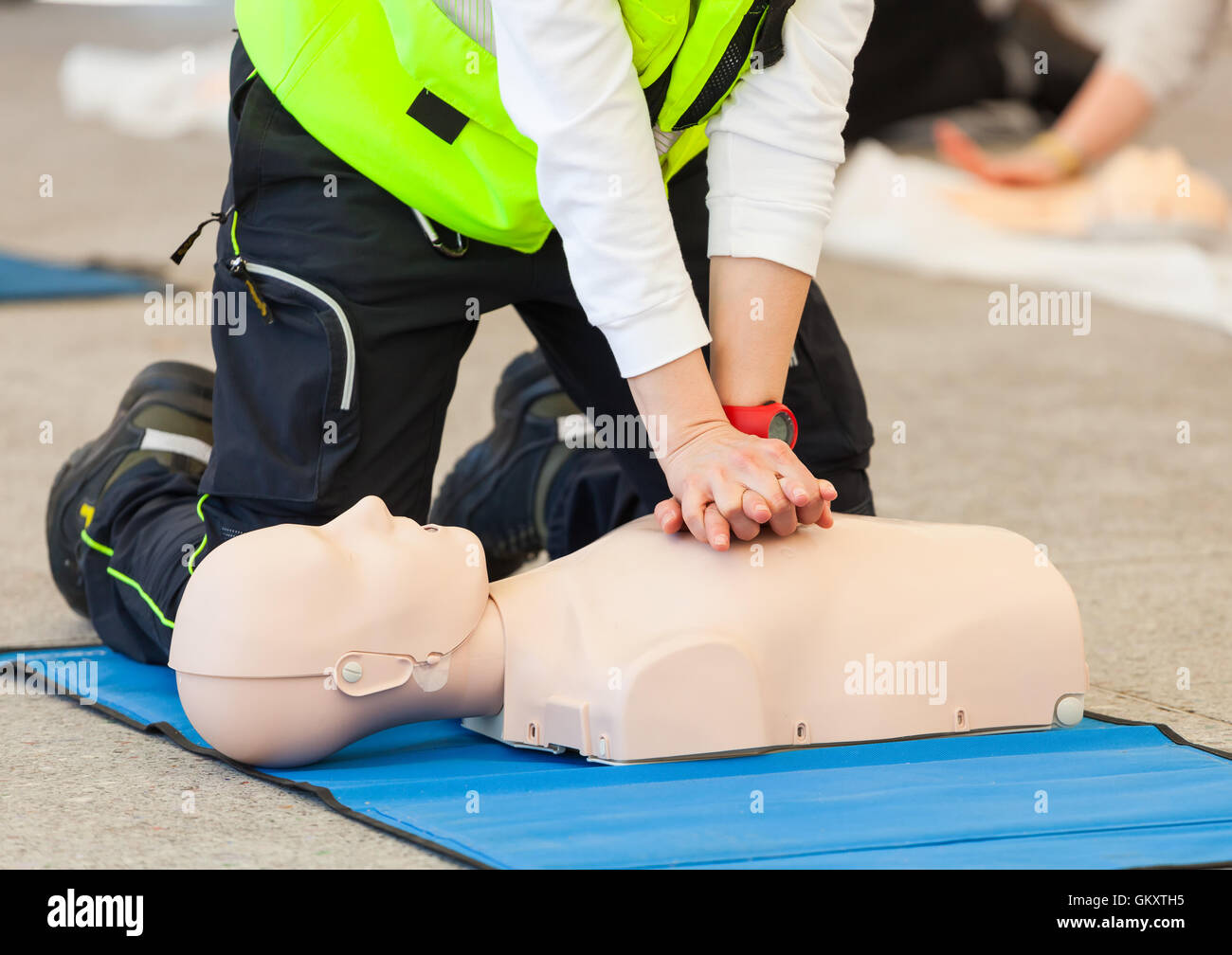 Cpr Dummy Female Stock Photos & Cpr Dummy Female Stock Images Alamy