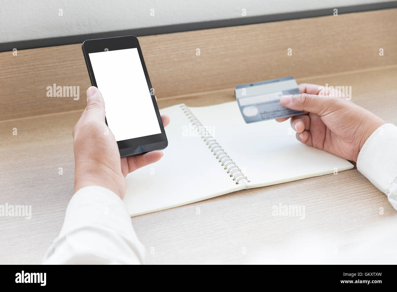 Mobile payment credit card hi res stock photography and images Alamy