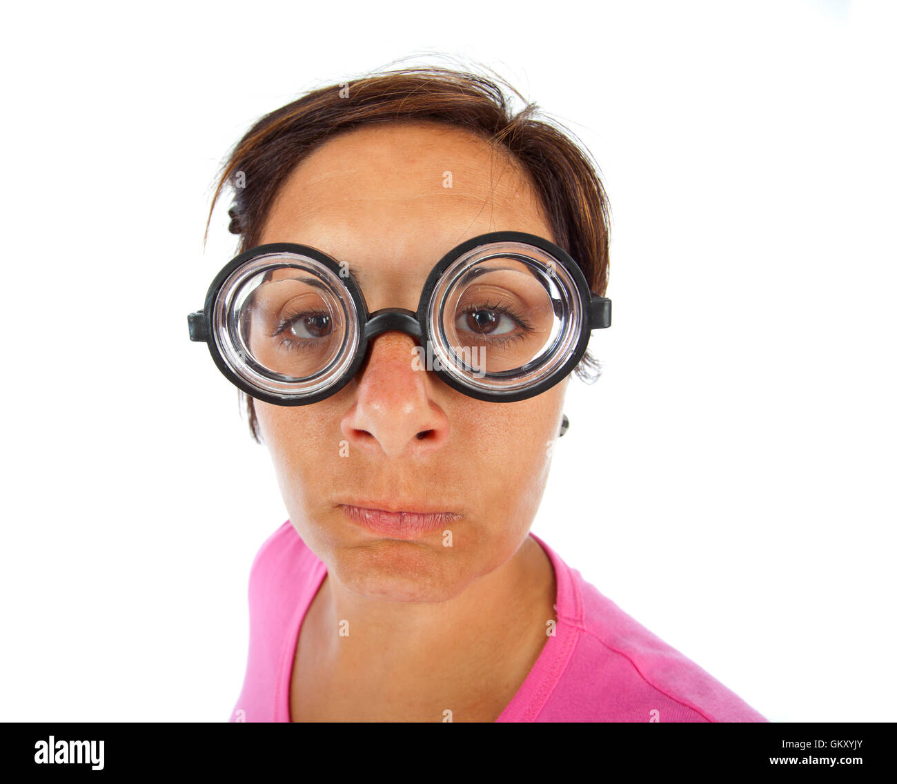 Thick glasses hi-res stock photography and images - Alamy