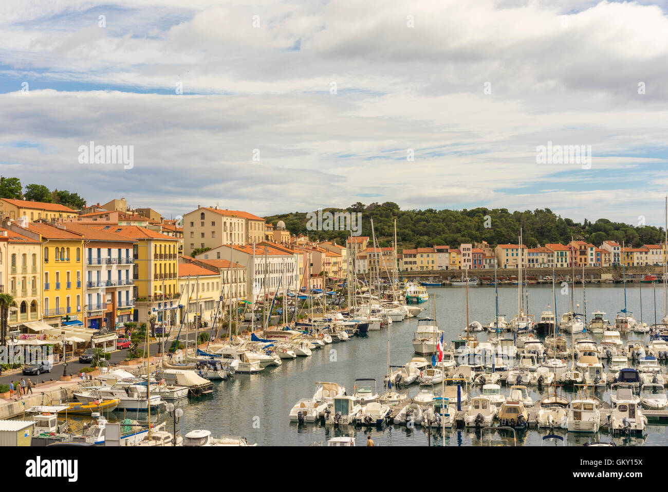 Port-Vendres in the Pyrenees-Orientales, France Stock Photo