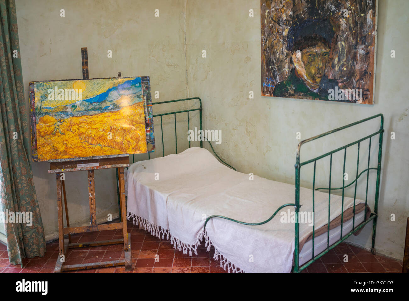 Van Gogh S Bedroom At The Asylum At St Paul De Mausole