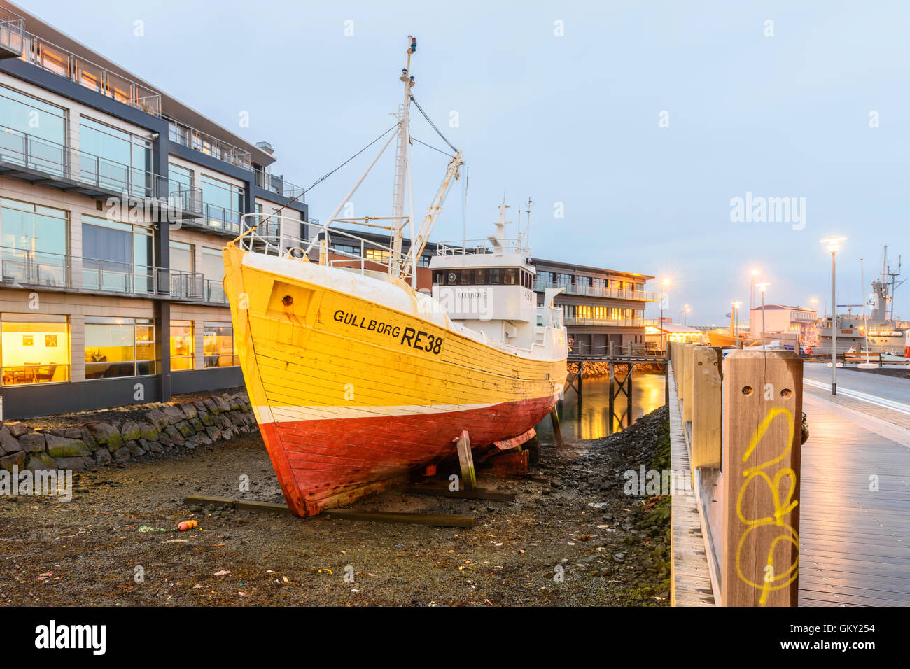 Icelandic fishing trawler hi-res stock photography and images - Alamy