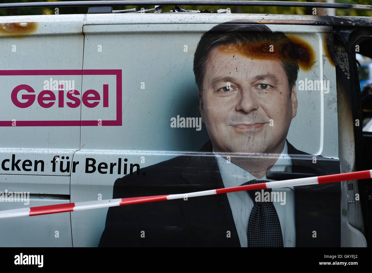 Berlin, Germany. 25th Aug, 2016. A portrait of Andreas Geisel (SPD ...