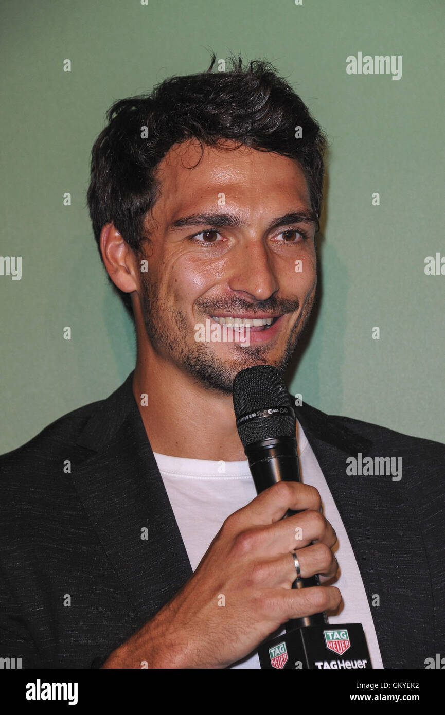 01061640 Mats Hummels, soccer player at FC Bavaria Munich, at a press