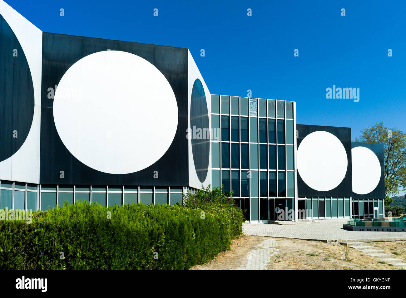 Victor Vasarely Foundation and Museum opened in Aix-En-Provence France 1976 Stock Photo