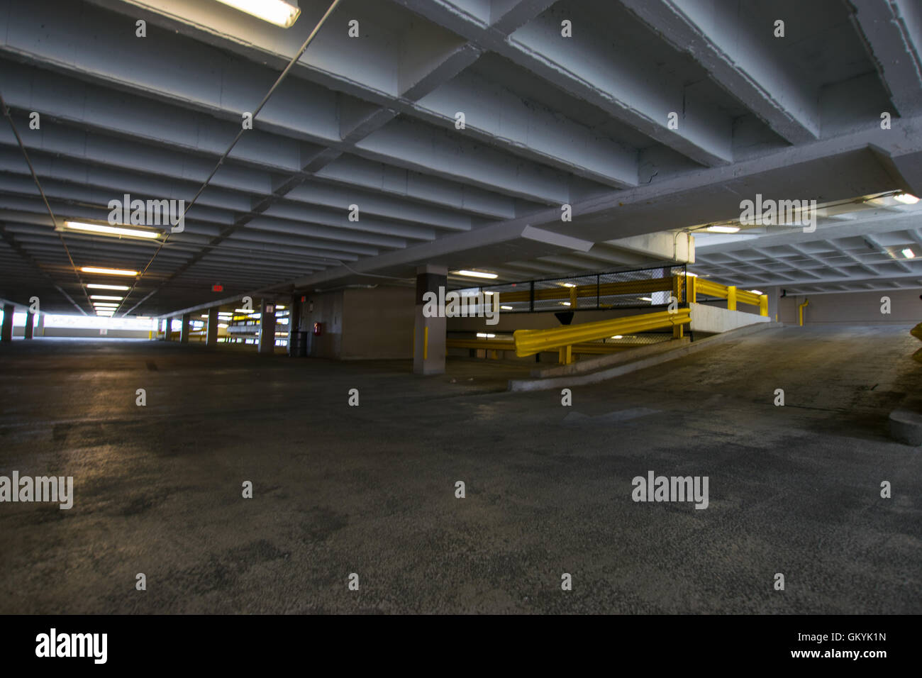 Parking garage empty hires stock photography and images Alamy