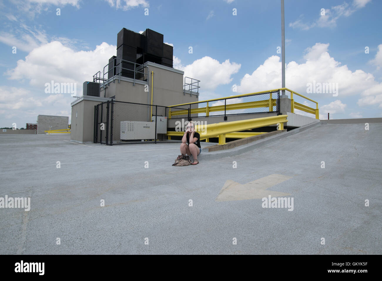 Parking garage empty hires stock photography and images Alamy