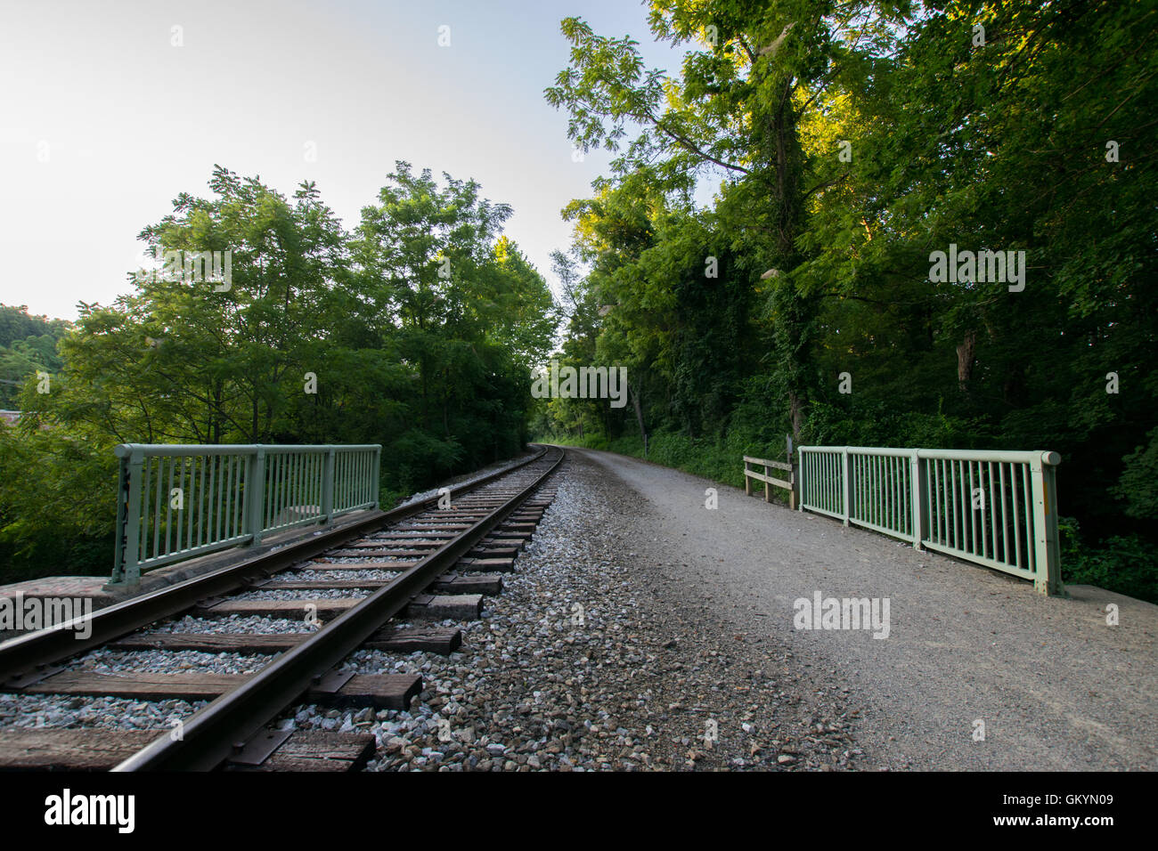 Heritage Rail Trail County Park York, Pennsylvania Stock Photo Alamy