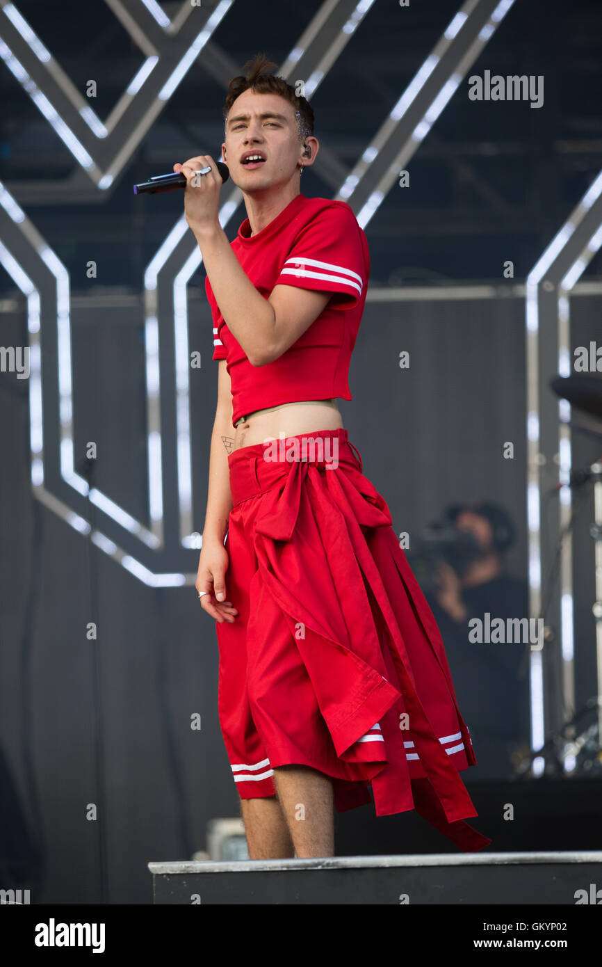Olly Alexander of Years and Years at the V Festival at ...