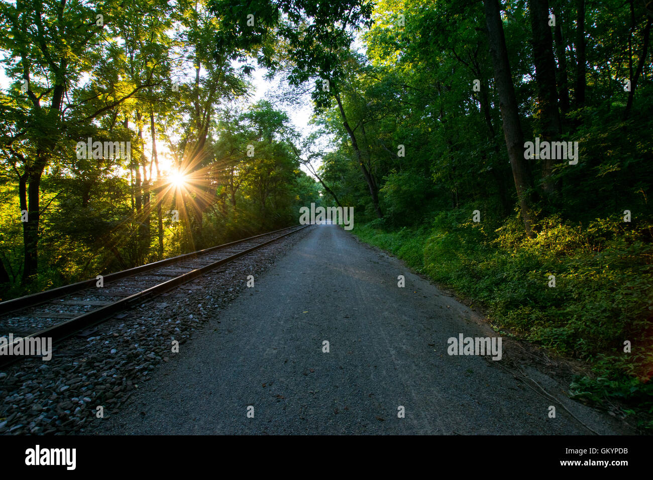 Heritage Rail Trail County Park York, Pennsylvania Stock Photo Alamy