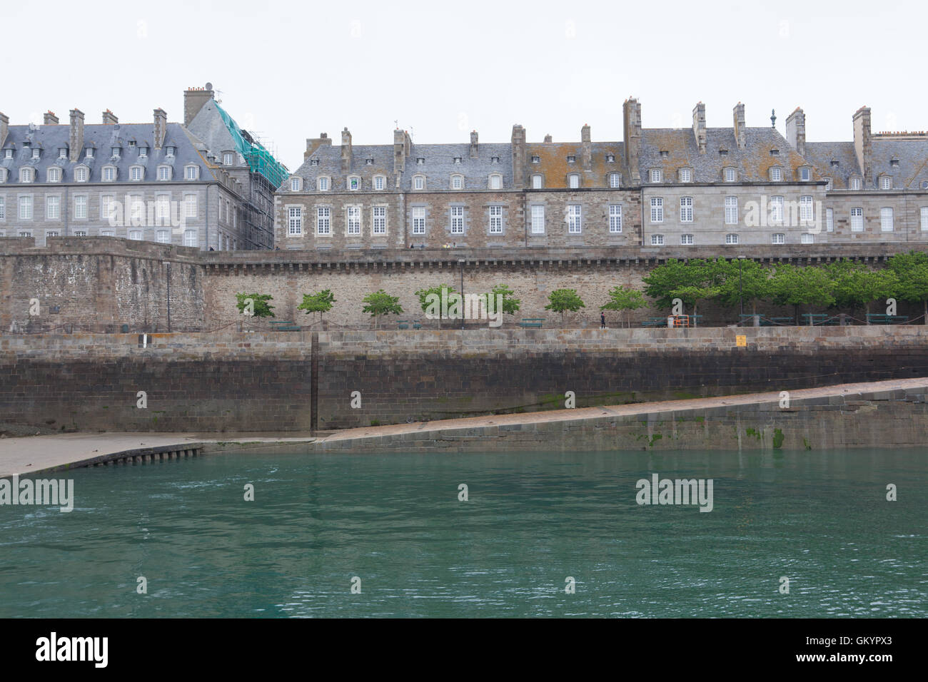 St Malo France Stock Photo Alamy