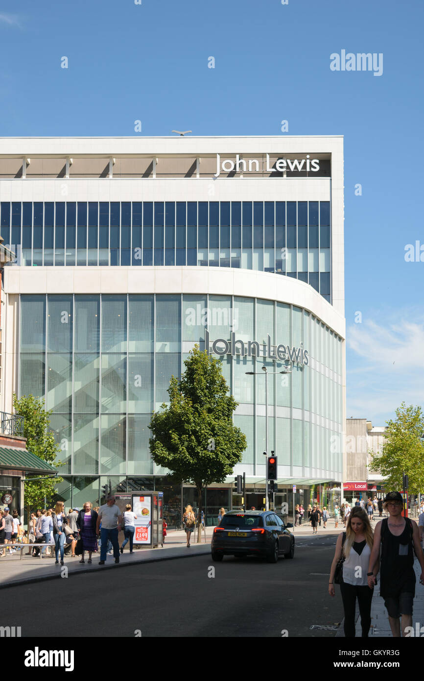 John lewis store high street exeter hires stock photography and images