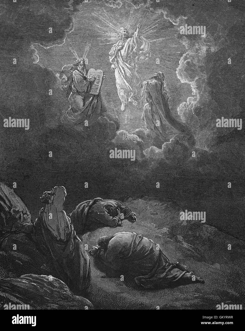 Transfiguration of christ Black and White Stock Photos & Images - Alamy
