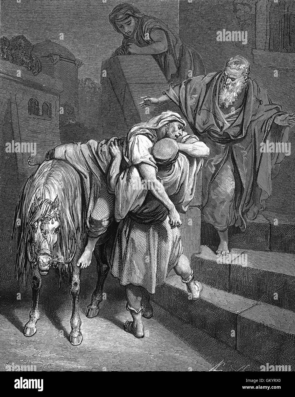 Good samaritan Black and White Stock Photos & Images Alamy