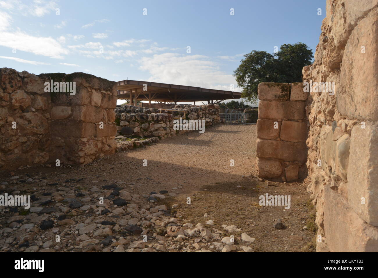 Hazor Tel Hazor, Israel Stock Photo - Alamy