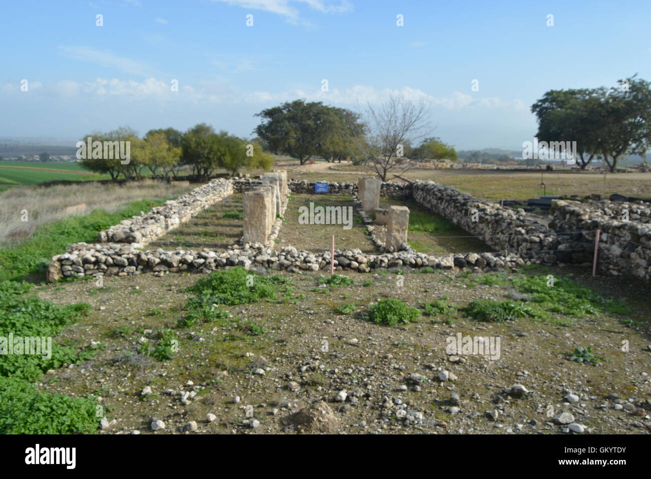Hazor Tel Hazor, Israel Stock Photo - Alamy
