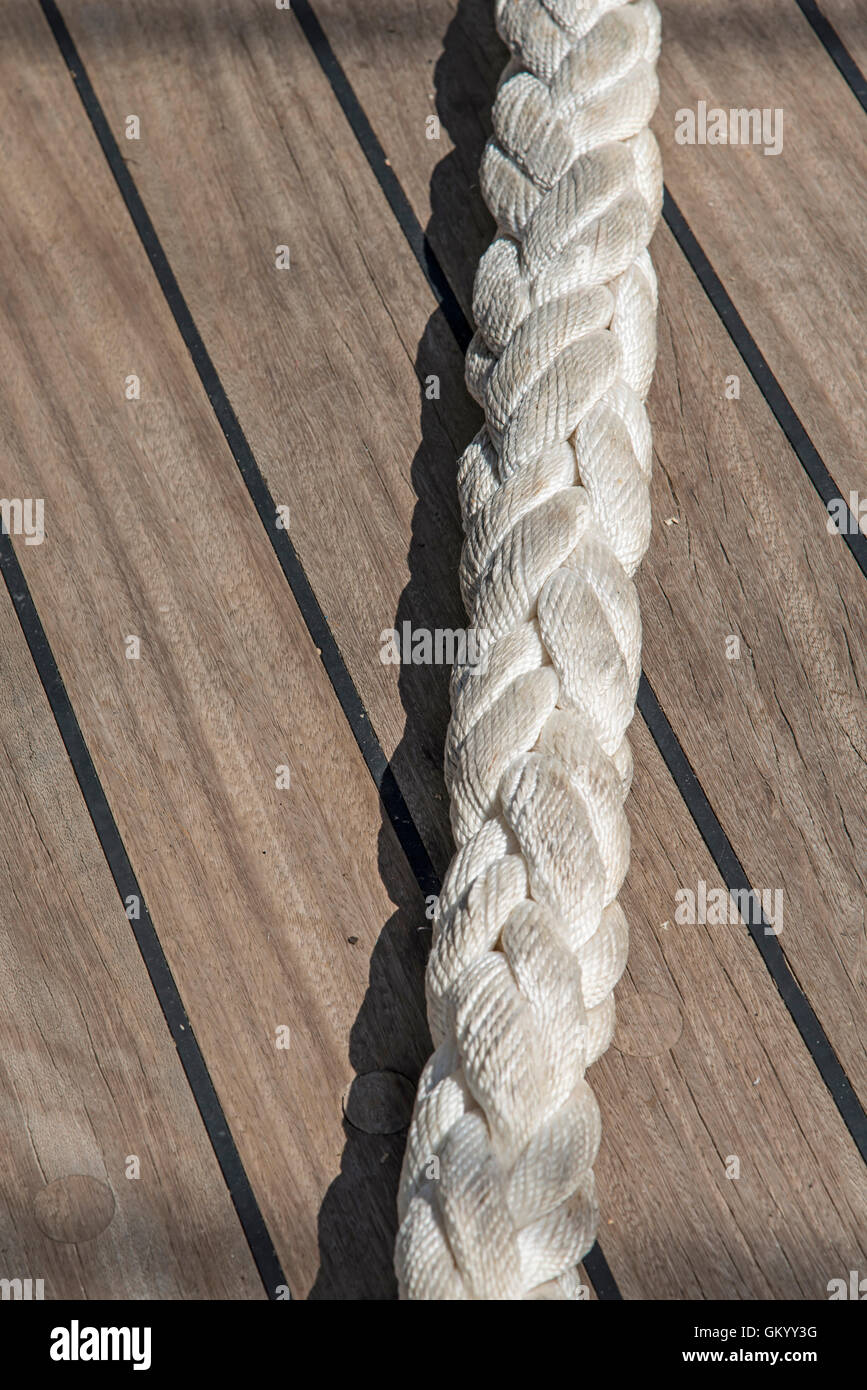 Closeup ship’s cord texture Stock Photo - Alamy