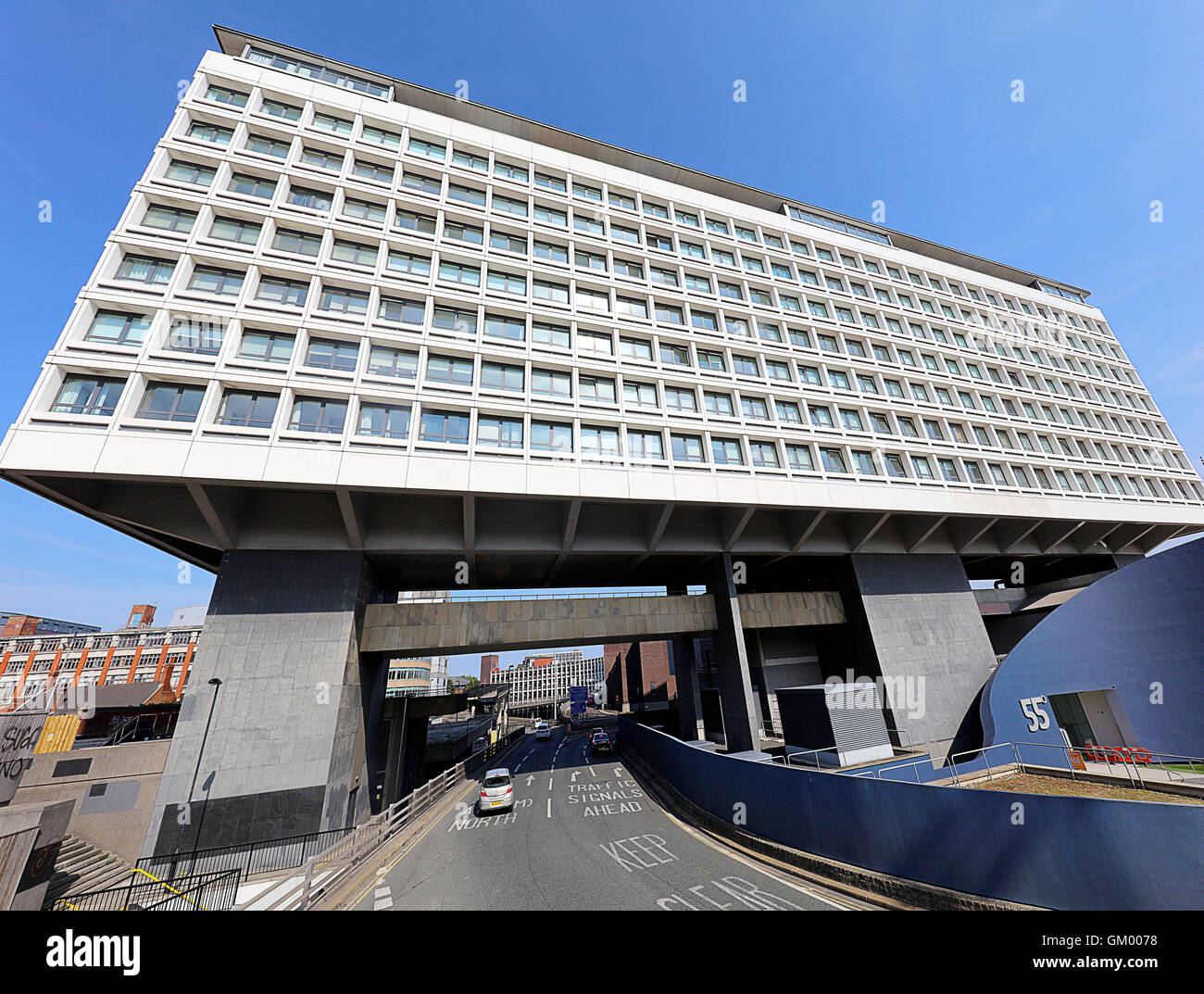 55 Degrees North formerly Swan House sits above a traffic