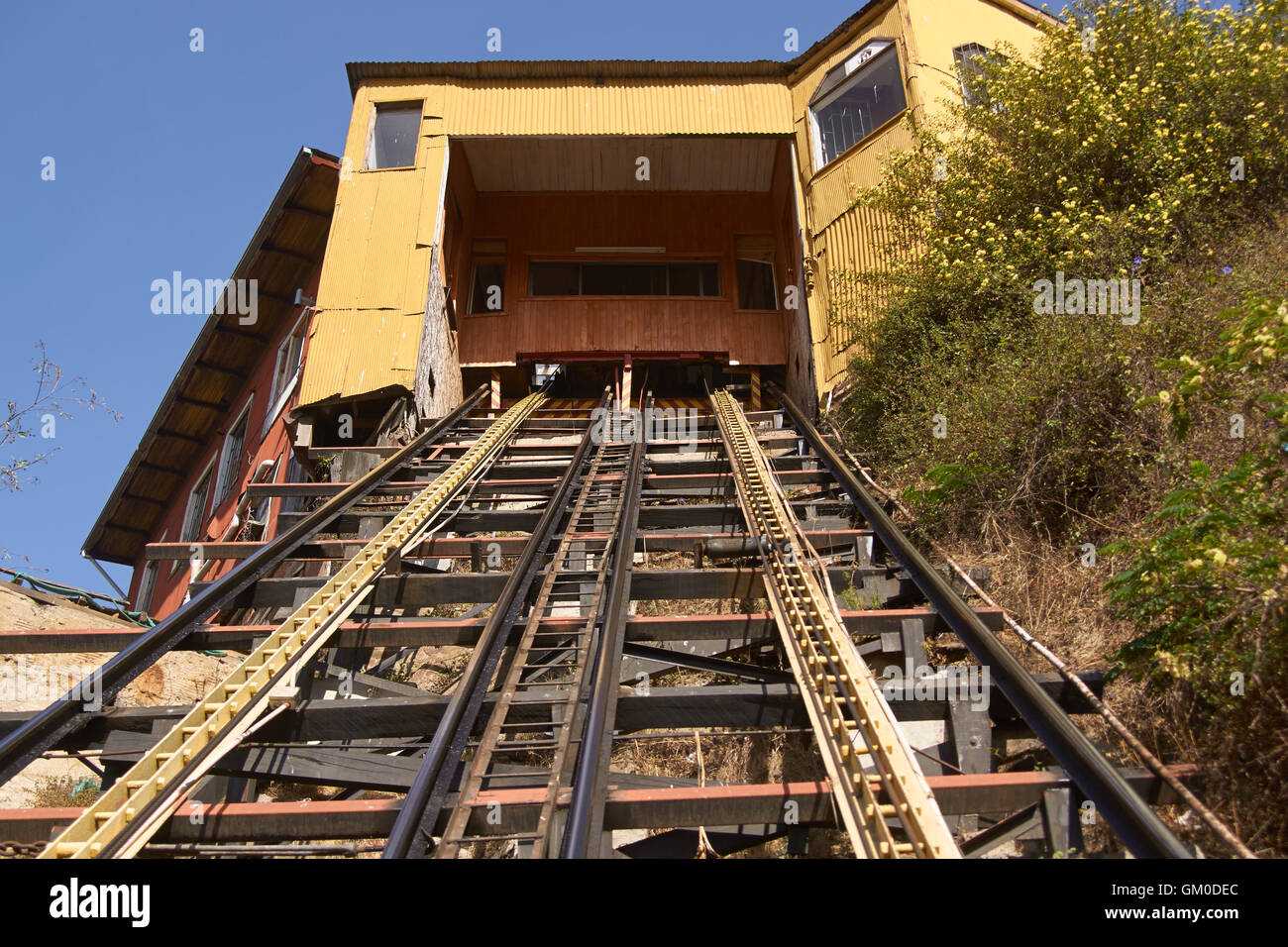 Ascensor Concepcion Historic funicular, built 1883, in the world ...