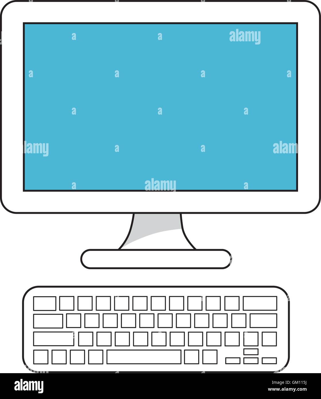computer device gadget design Stock Vector Image & Art - Alamy