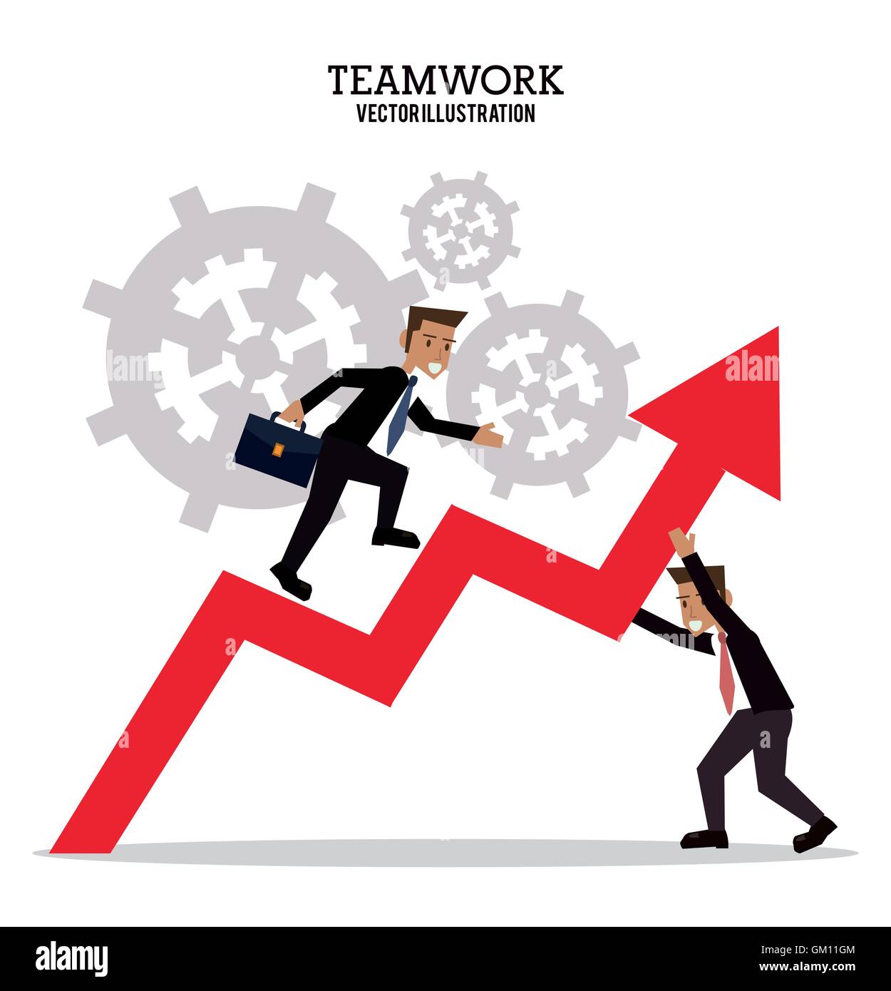 avatar gear teamwork support design Stock Vector Image & Art - Alamy