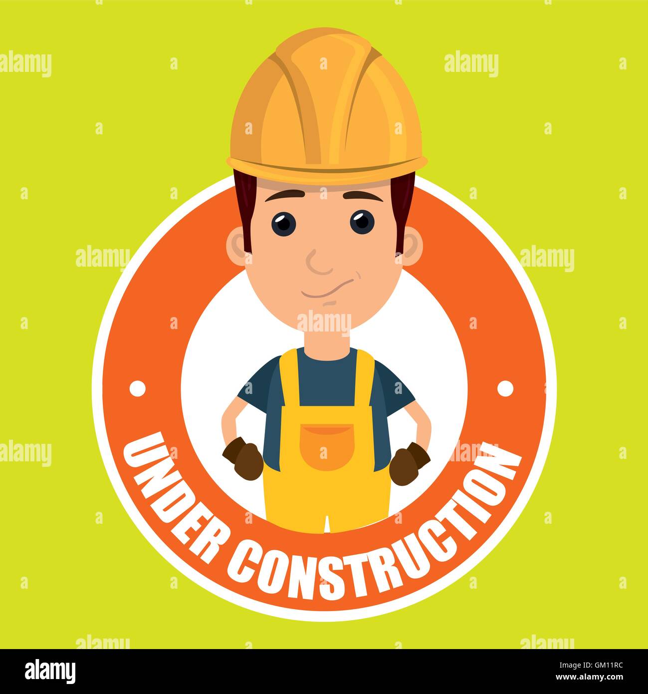 under construction worker website Stock Vector Image & Art - Alamy