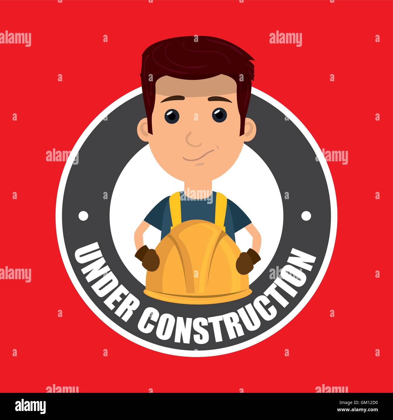 under construction worker website Stock Vector Image & Art - Alamy