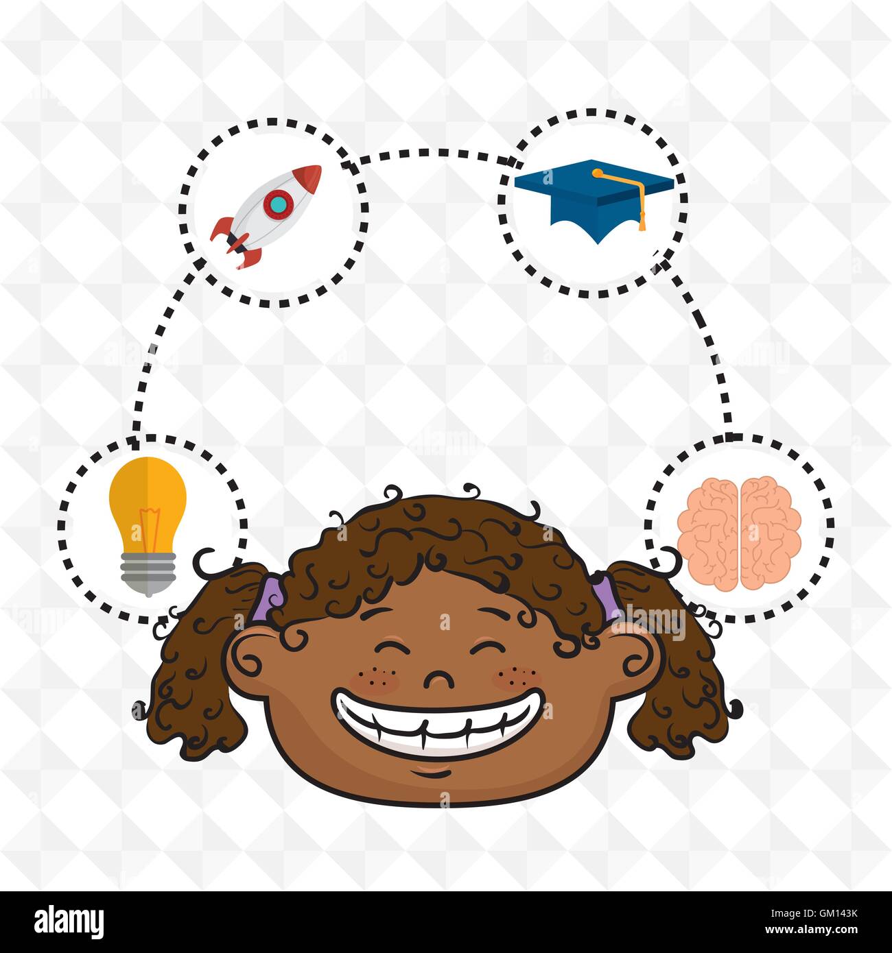 girl student idea avatar icon Stock Vector Image & Art - Alamy