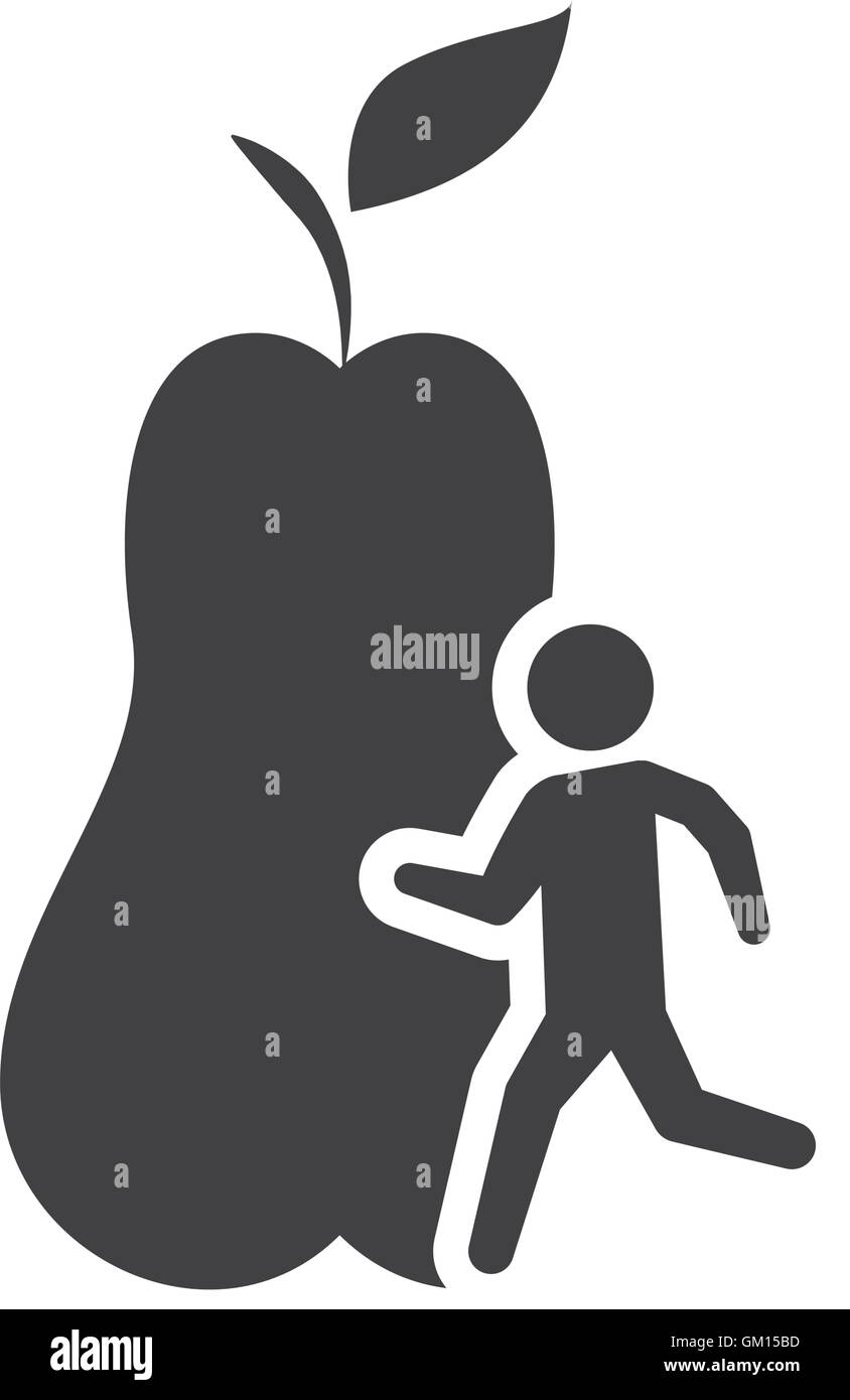 running healthy lifestyle design Stock Vector Image & Art - Alamy