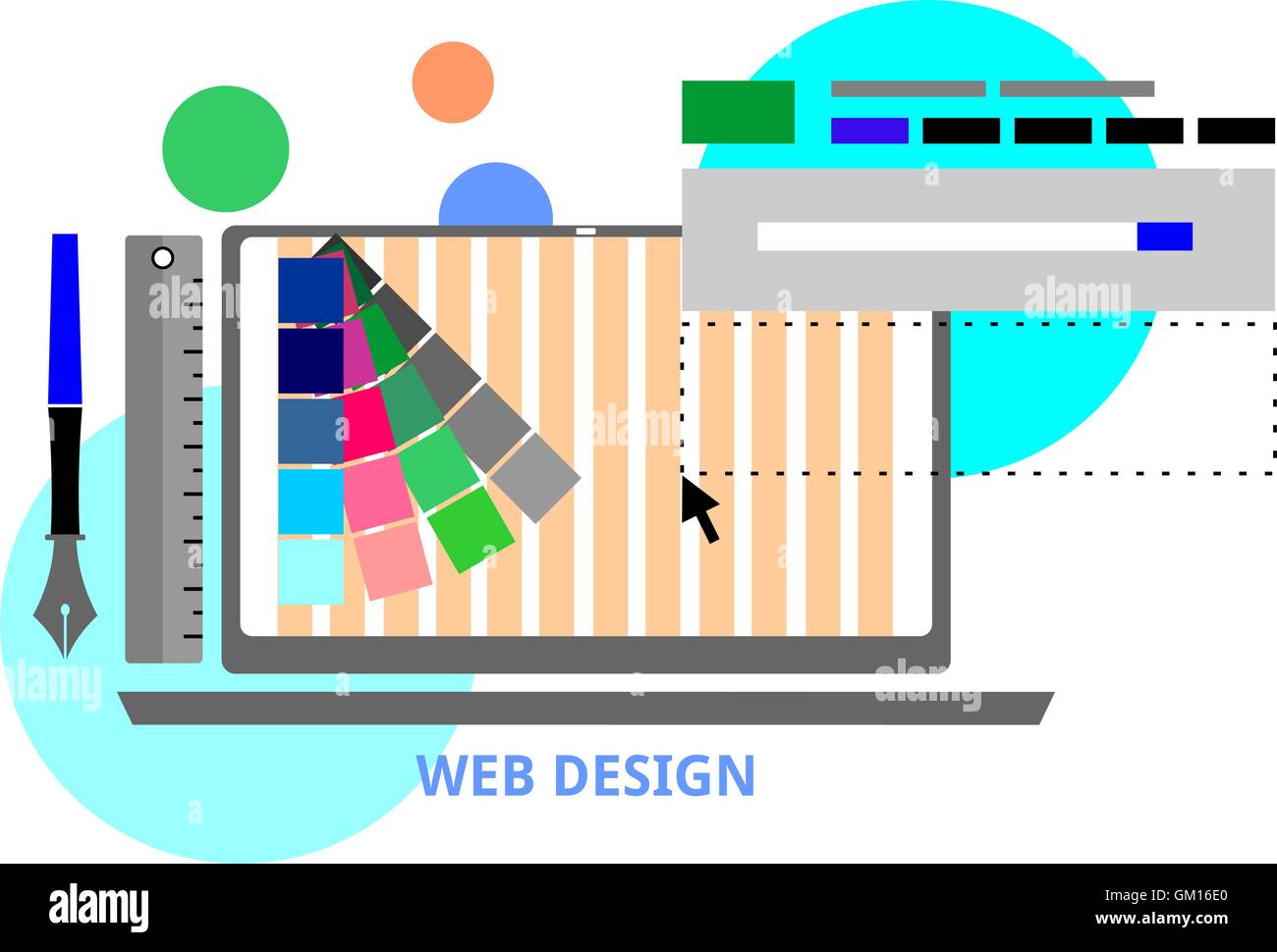 vector - web design Stock Vector