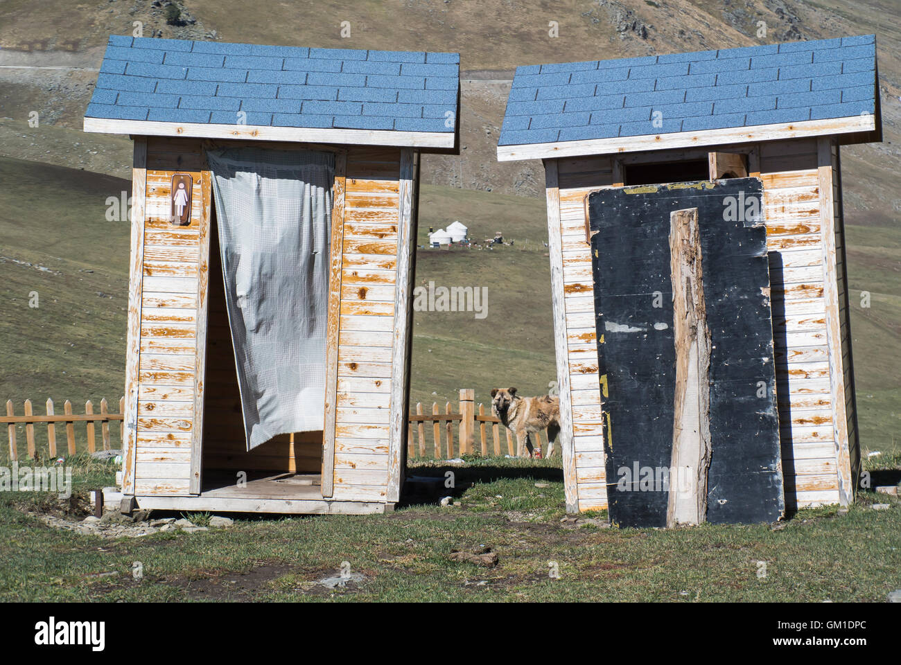 Village Bathrooms Stock Photo - Alamy
