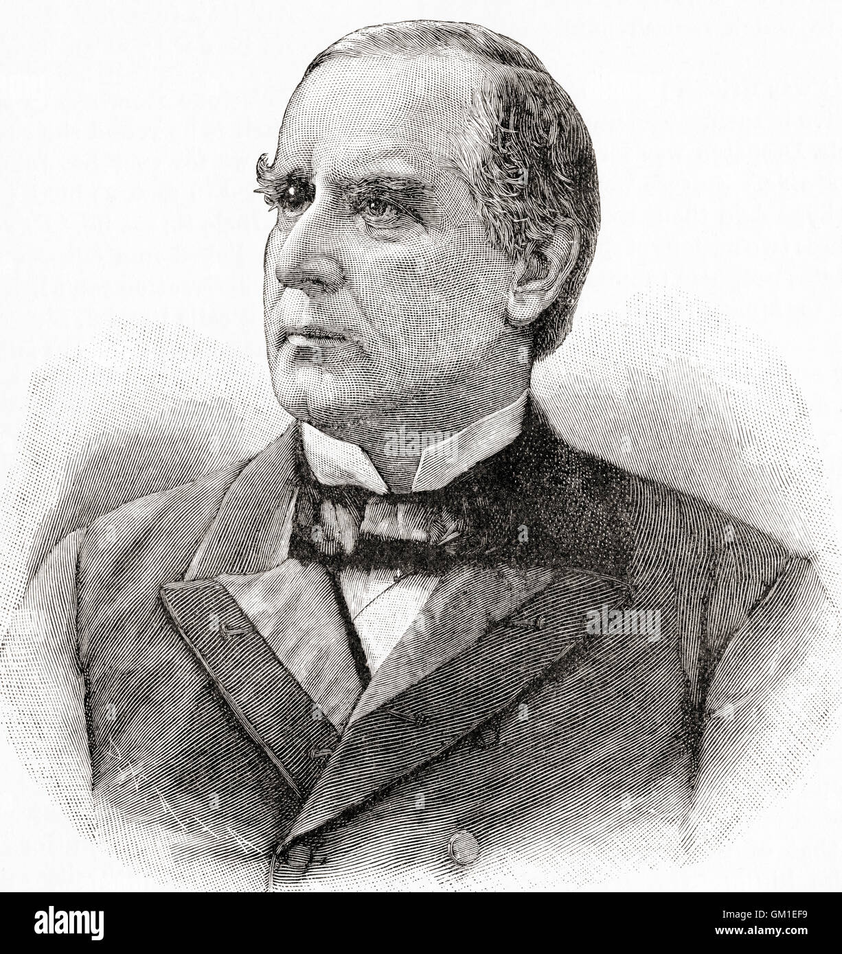 William McKinley, 1843 – 1901. 25th President of the United States of America. Stock Photo