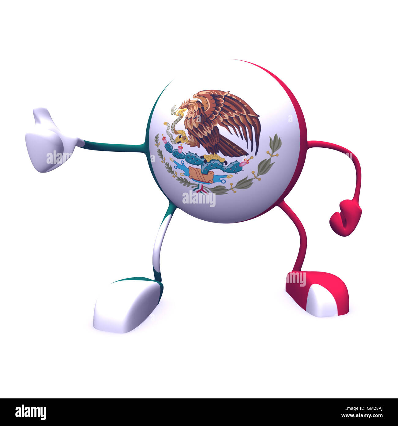 yes and mexico flag Stock Photo Alamy