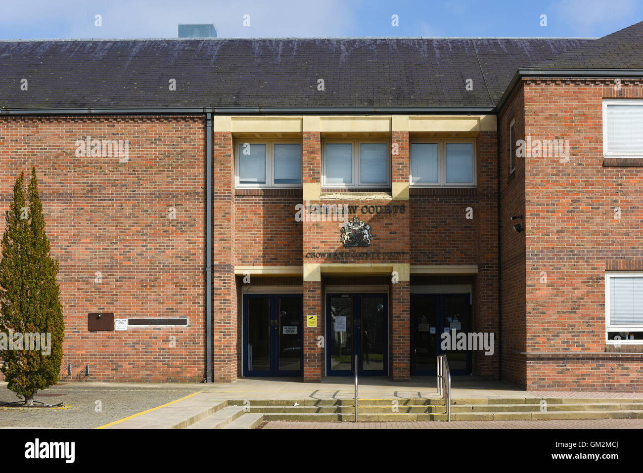 Norwich Law Courts. The Crown and County Courts in Norwich Stock Photo