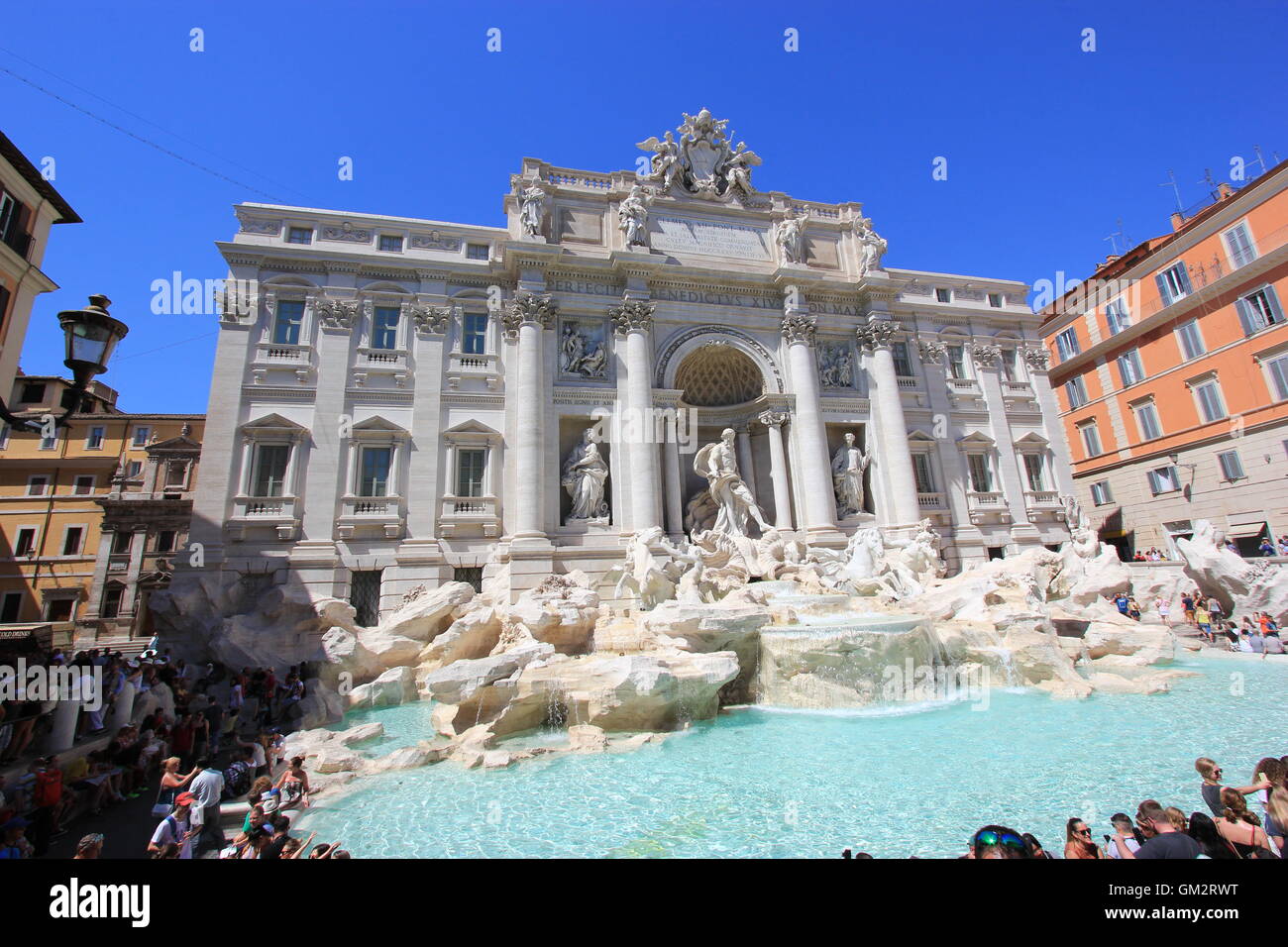 Fontana di Trevi Rome, Italy Stock Photo