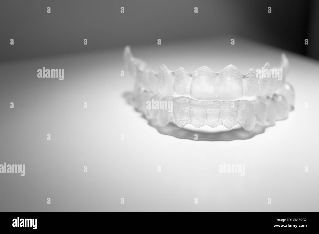 Orthodontic temporary removable straighteners in dental office dentists surgery Stock Photo Alamy