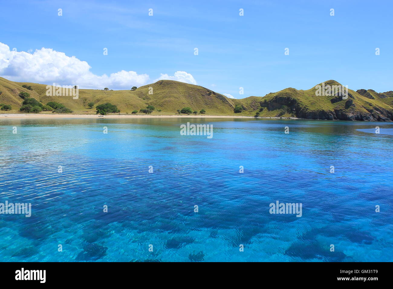 Beautiful island in Sumbawa Indonesia Stock Photo - Alamy