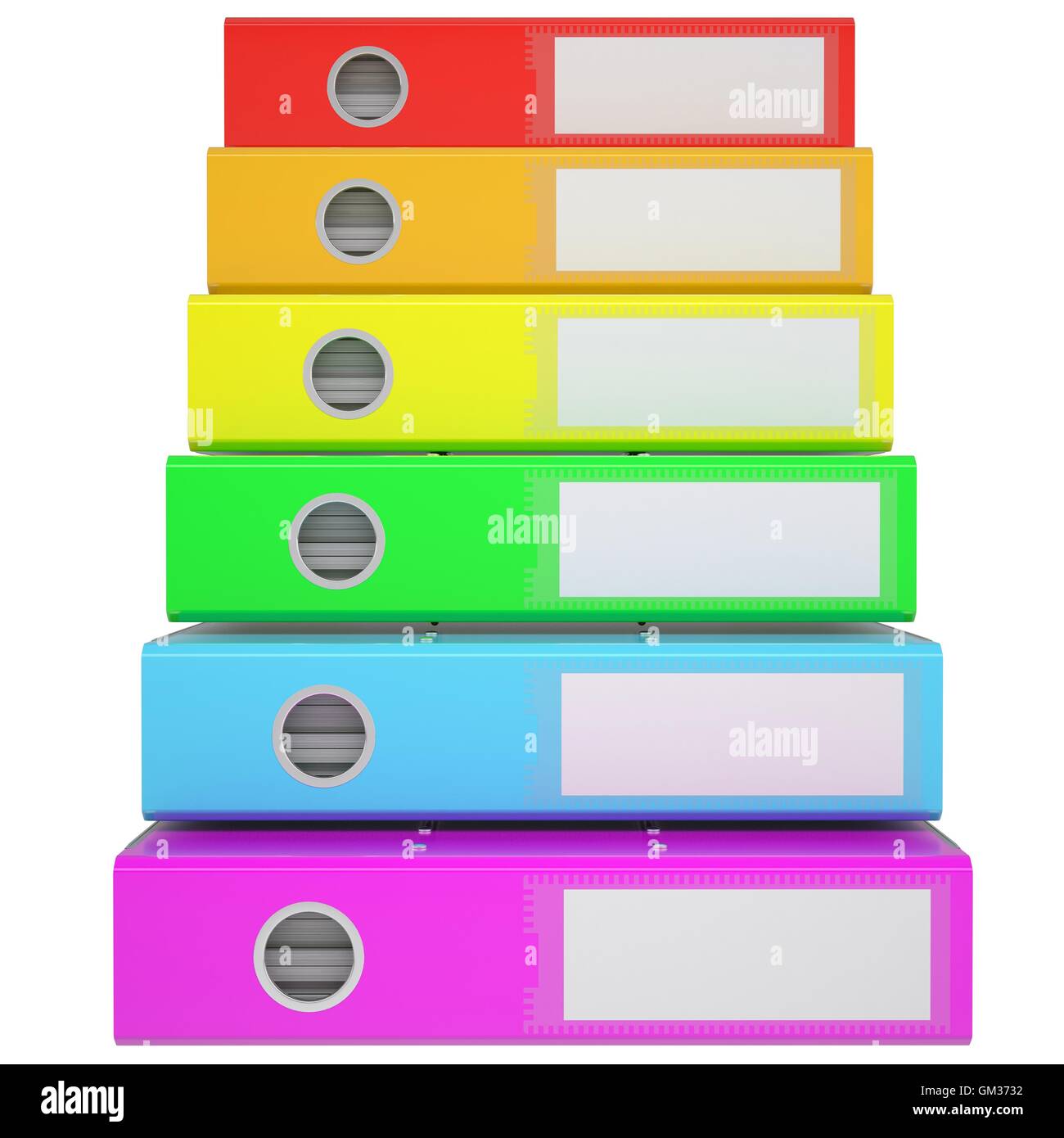 Folders clip icon white hi-res stock photography and images - Alamy