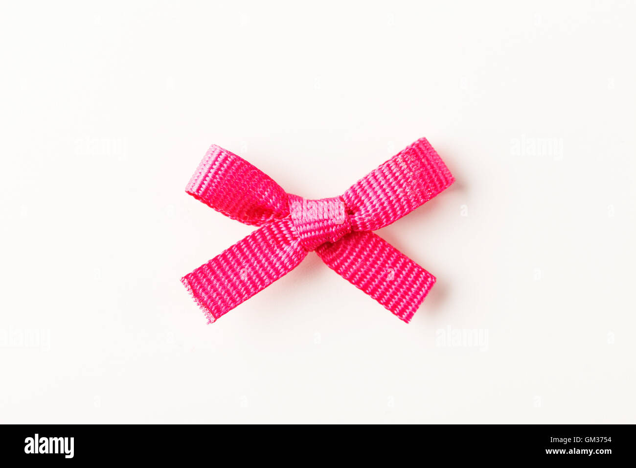 pink gift bow Stock Photo - Alamy