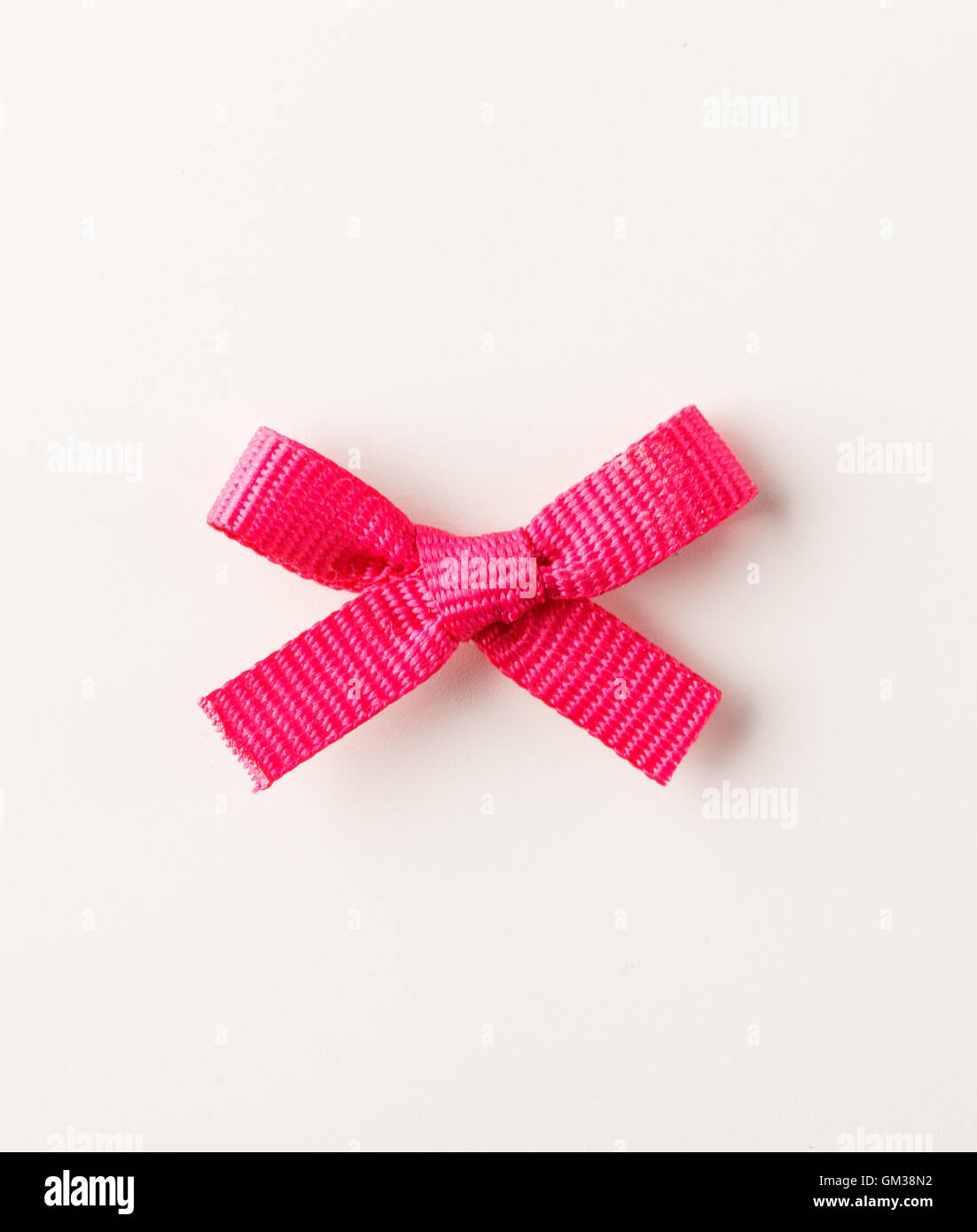 pink gift bow Stock Photo Alamy