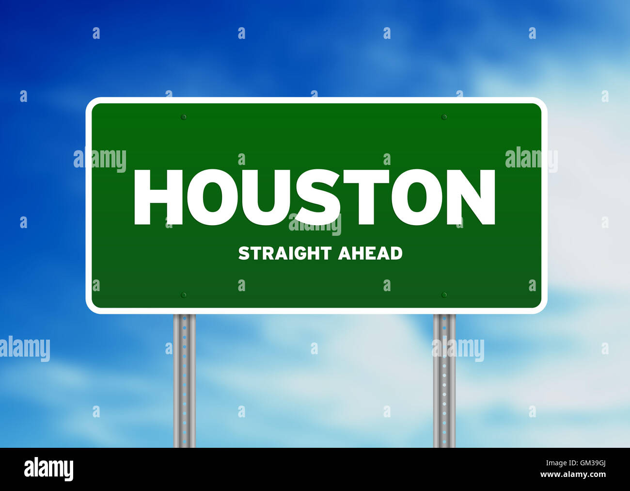 Houston texas road sign hires stock photography and images Alamy