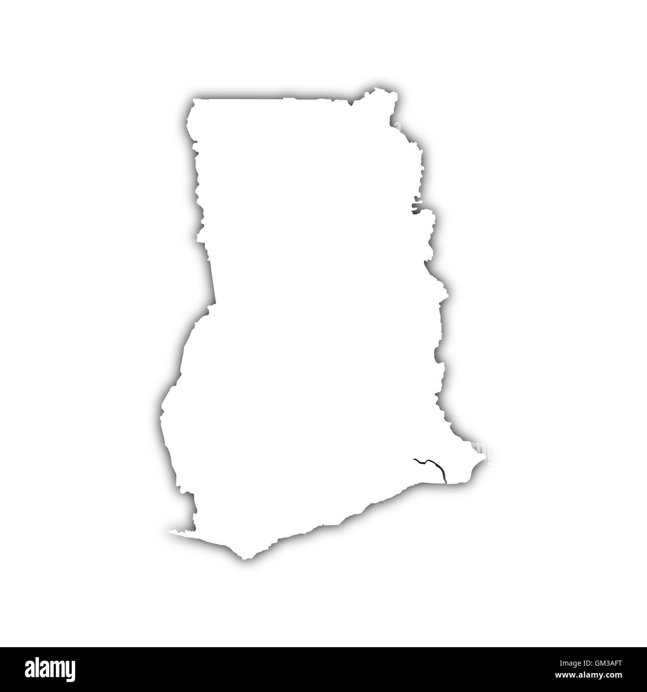 Map of ghana hires stock photography and images Alamy