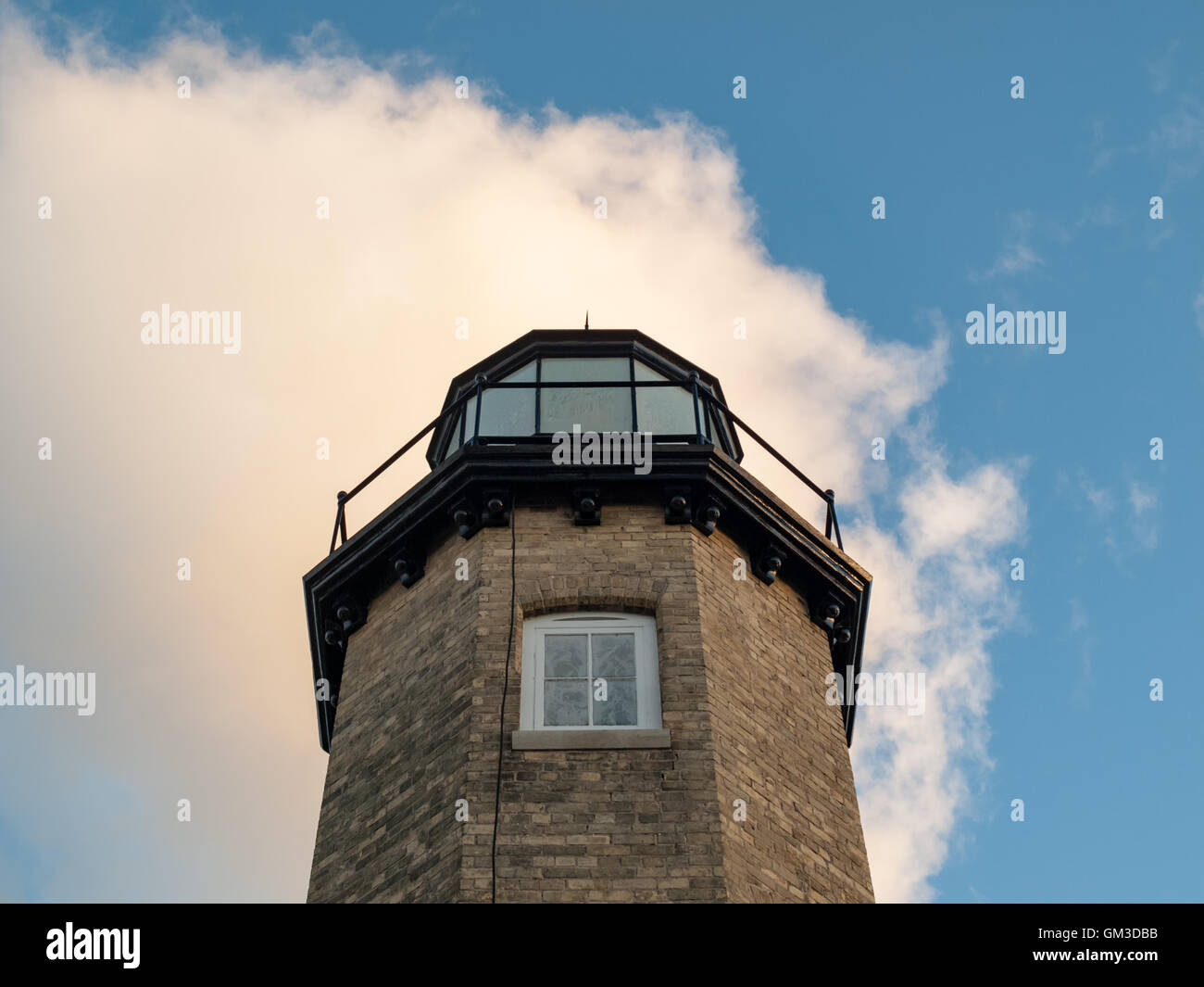White River Channel and Lighthouse Whitehall Michigan, Wabiningo