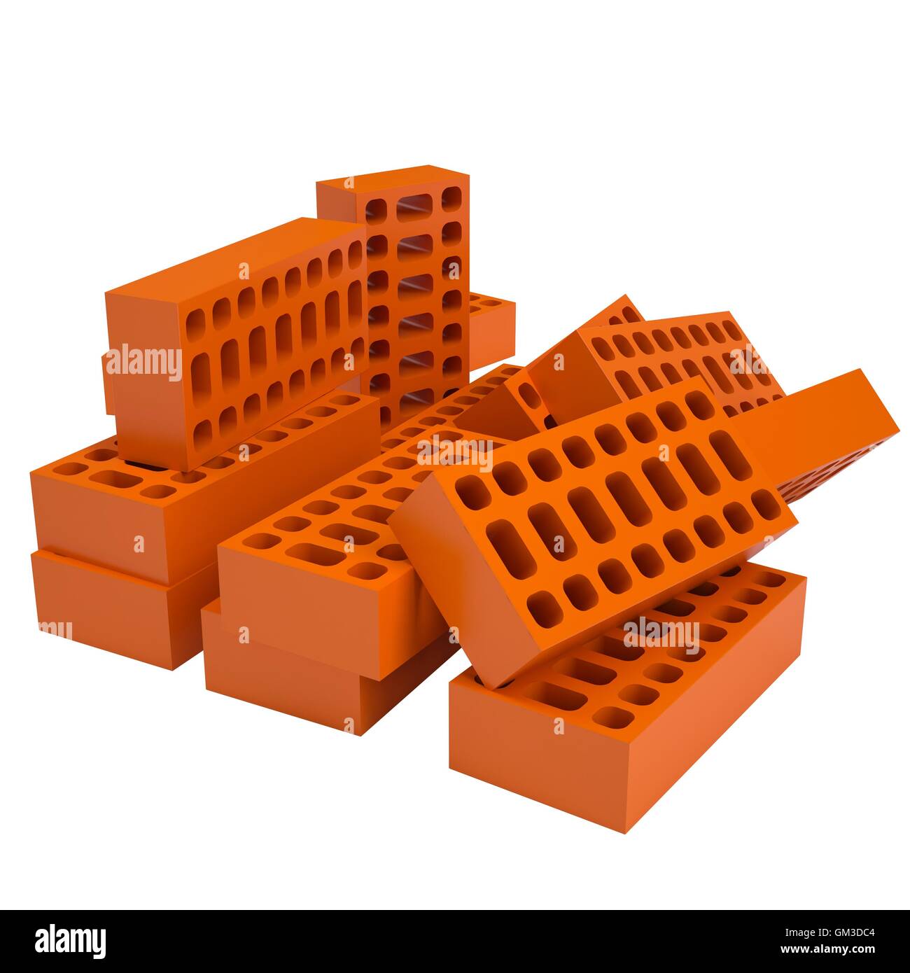 The red brick building Stock Photo Alamy