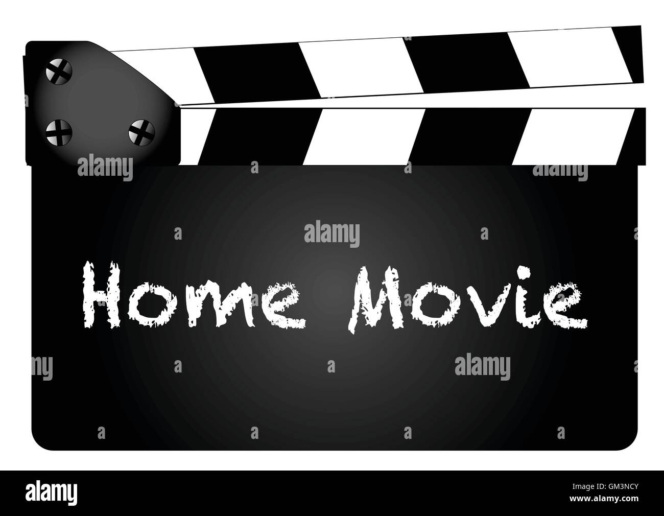 Home Movie Stock Vector