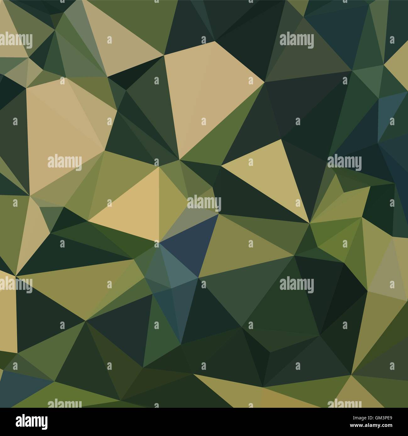English Green Abstract Low Polygon Background Stock Vector Image & Art ...